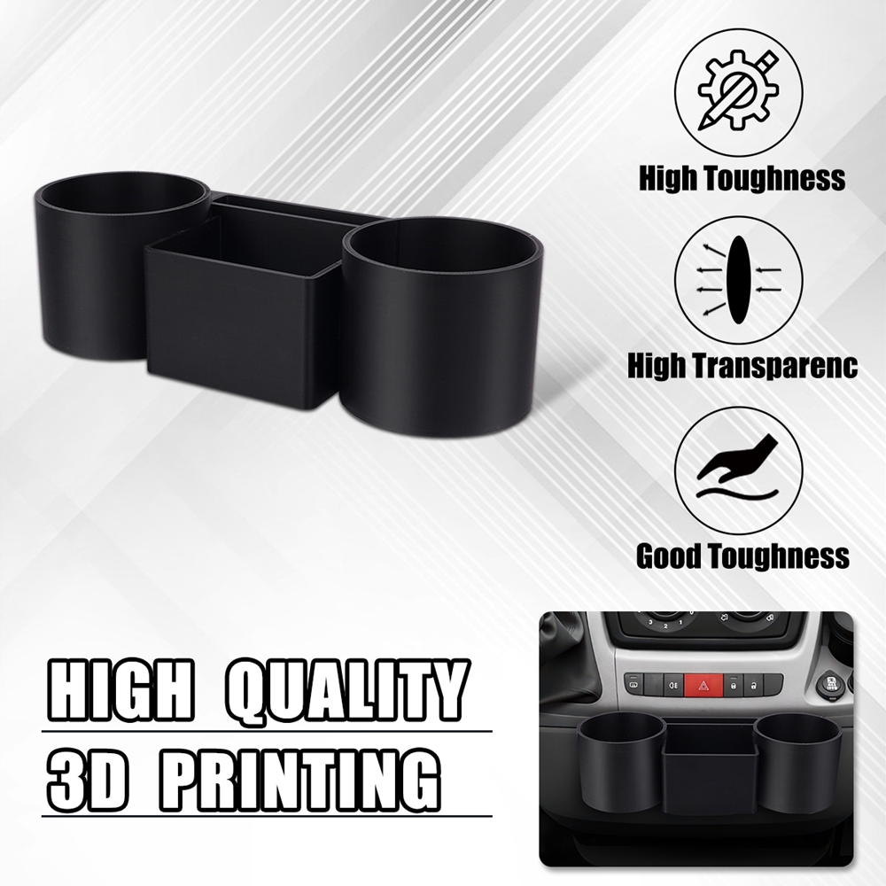 Dual Phone Holder - Center Console Dual Cup Holder For