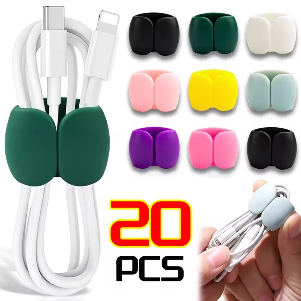 Desk Setup Cable Management - 10/5/1PCS Multifunction Cable Organizer USB Holder