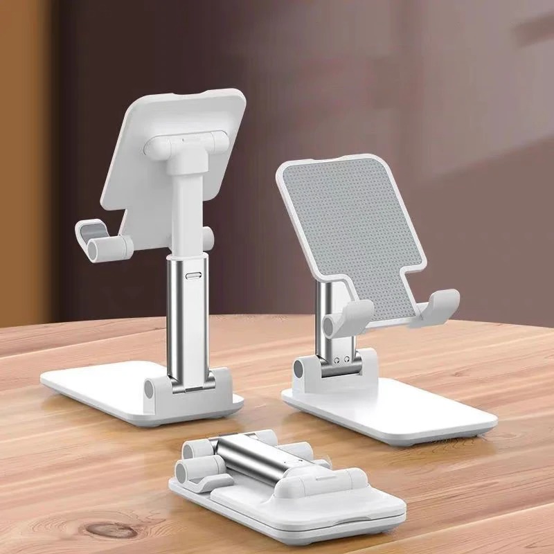 Desk Setup Table - Desktop Phone Holder Stand Tablet Lazy