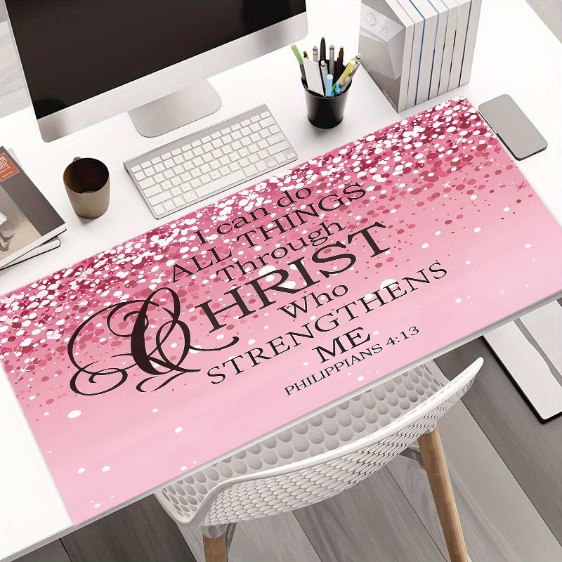 Desk Setup Art - Whimsical Iron Art Mouse Pad Cloud