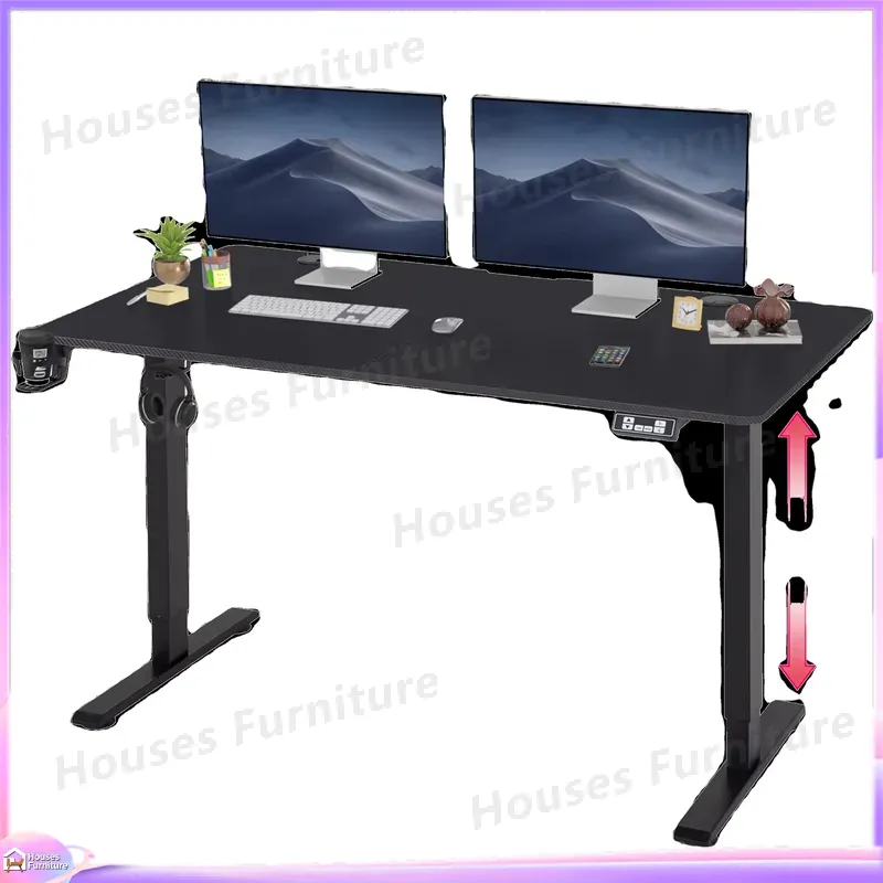 L Shaped Desk Setup - Large Gaming Computer Desk with RGB