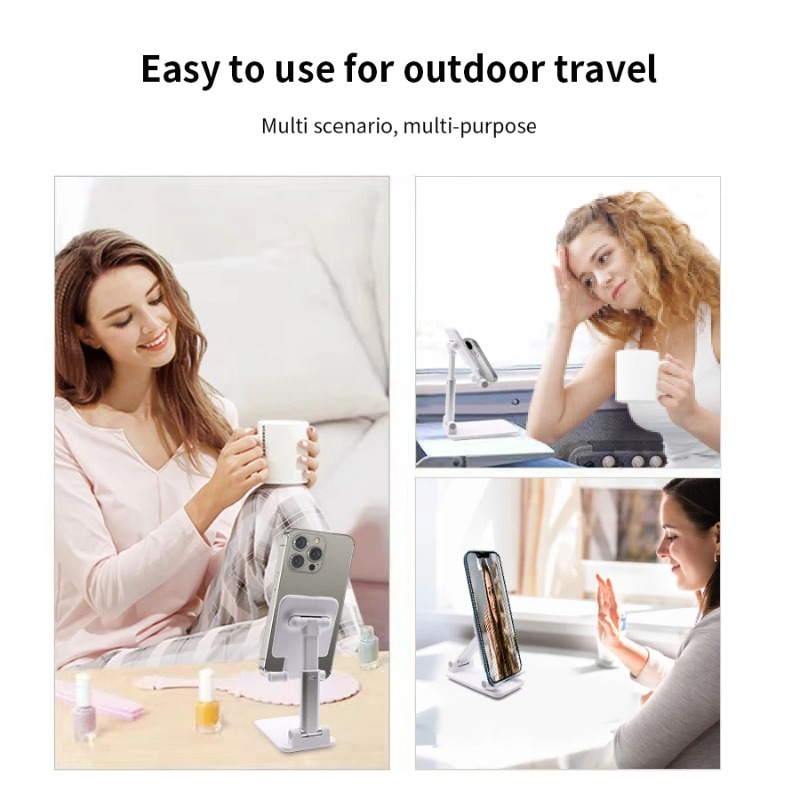 Desktop Phone Holder Stand Tab - Desk Setup Table recension och pris