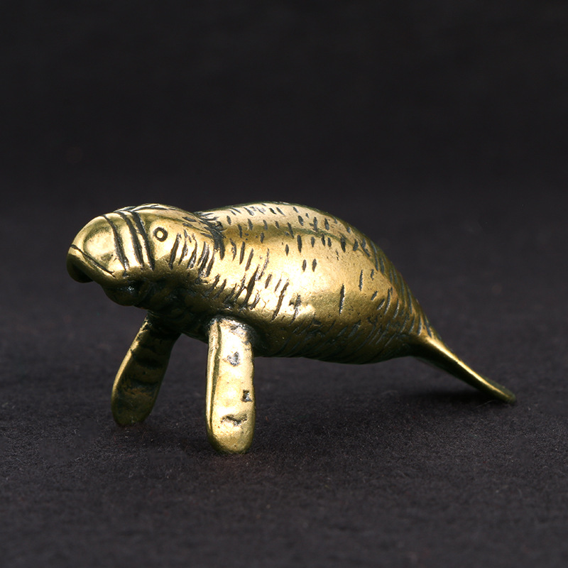 Brass Florida Manatee Decorati - Desk Setup Retro recension och pris