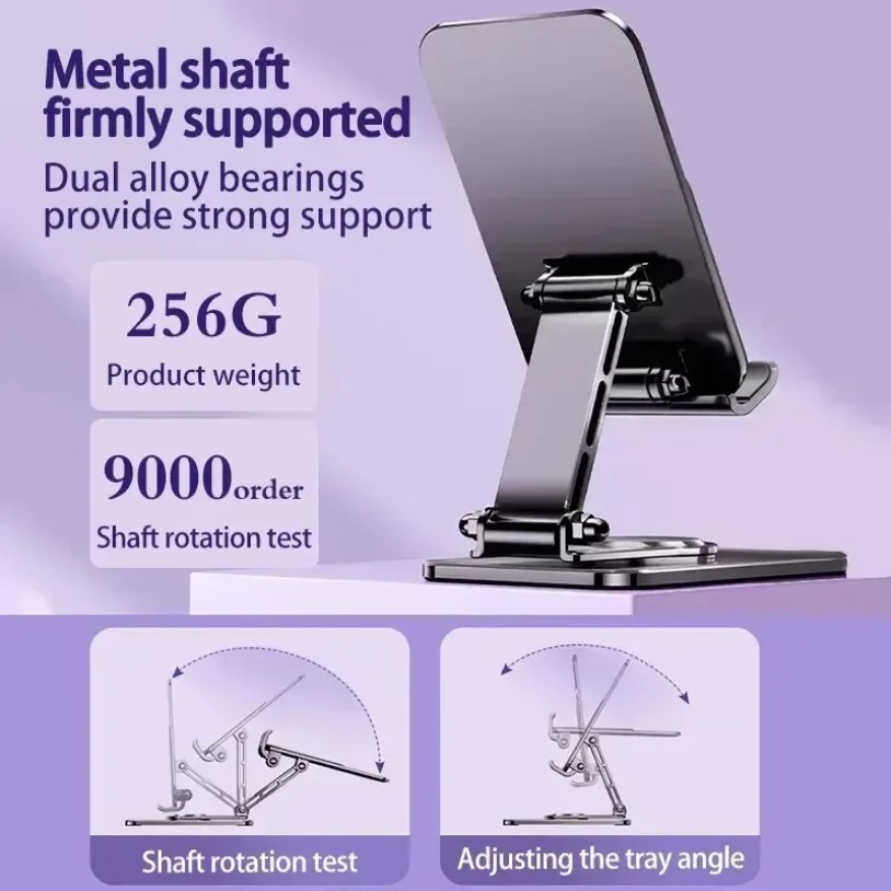 Universal Metal 360° Rotatable - Desk Setup Table recension och pris