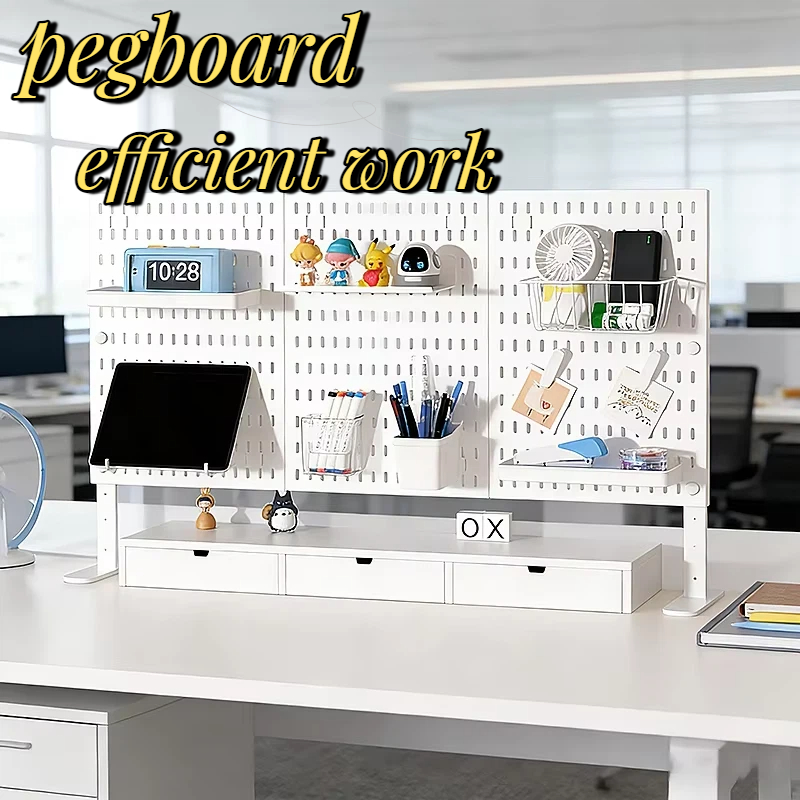 30×30cm PP Desk Pegboard, Stan - Desk Setup Table recension och pris
