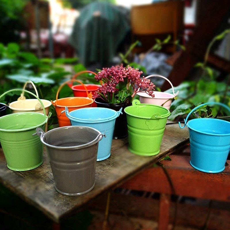 12pcs Planter for Flowers Mini - Desk Setup Green recension och pris