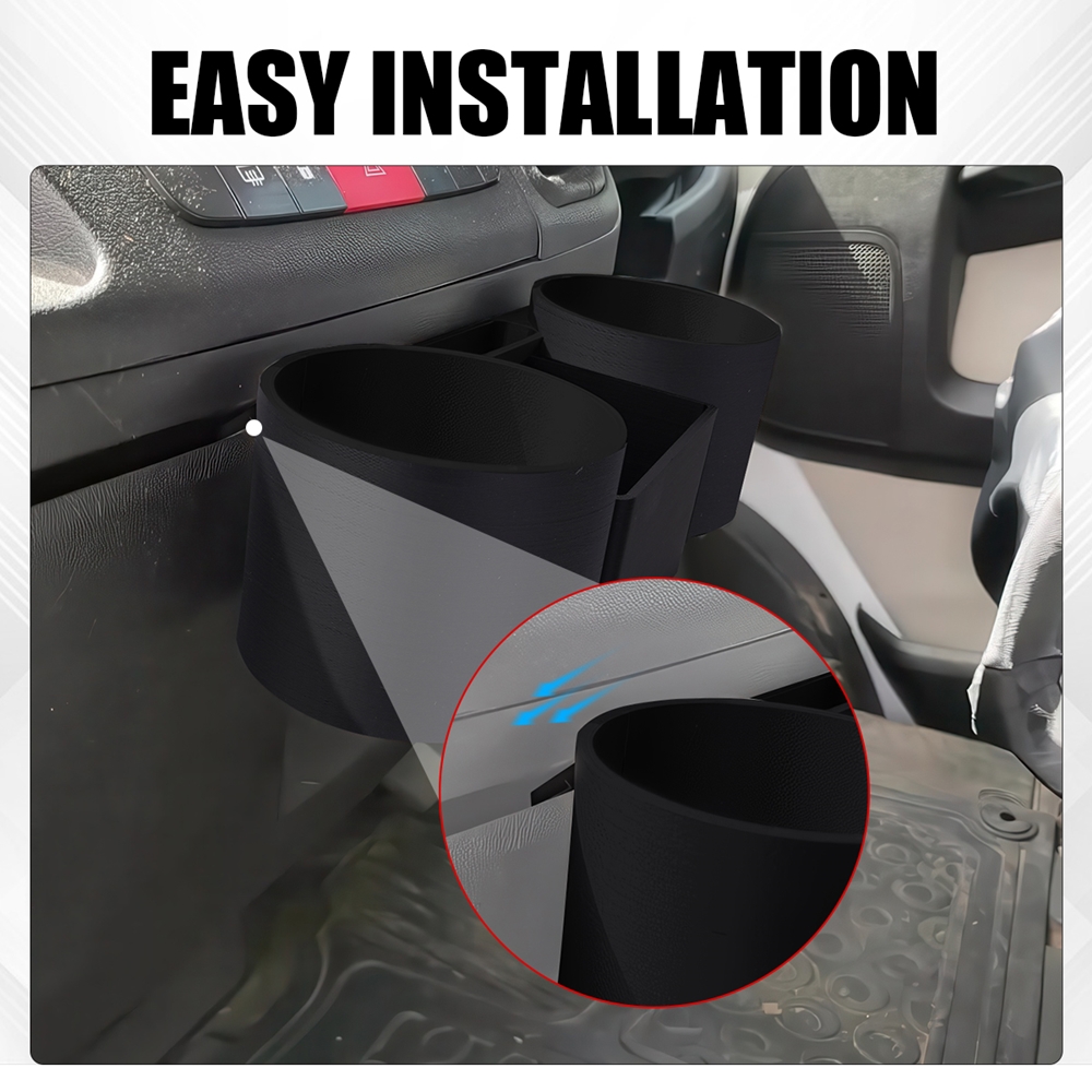 Center Console Dual Cup Holder - Dual Phone Holder recension och pris