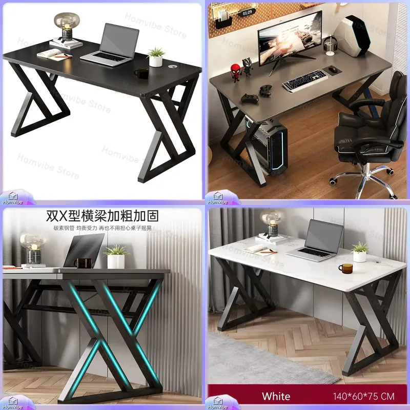 Modern Minimalist Computer Des - L Shaped Desk Setup recension och pris