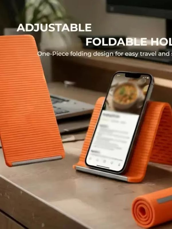 Portable Foldable Silicone Pho - Dual Phone Holder recension och pris