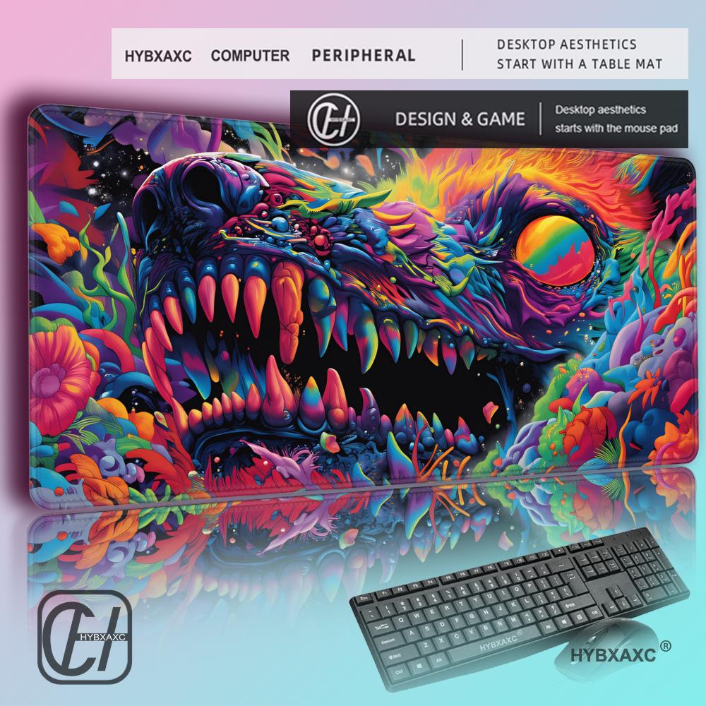 HYBXAXC Psychedelic Monster De - Desk Setup Art recension och pris