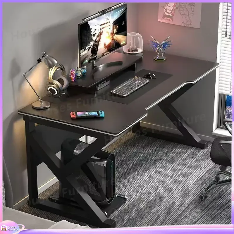 Cafe Metal Gaming Desk Black M - L Shaped Desk Setup recension och pris