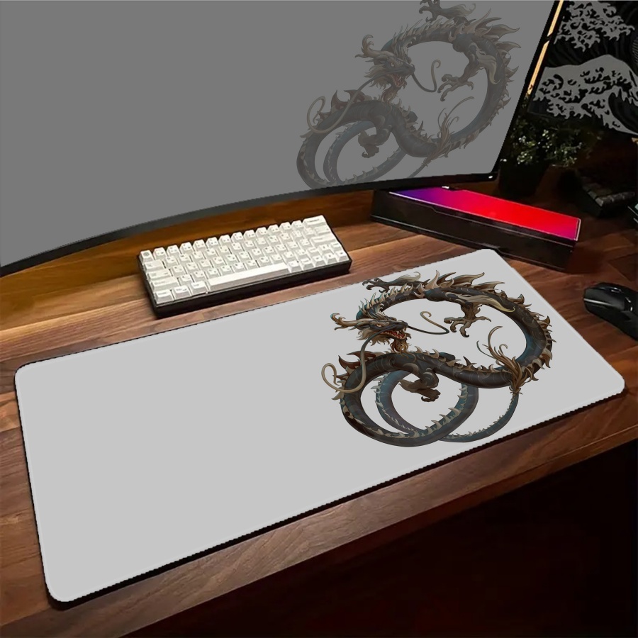 Black Desk Mousepad ONI Large  - Desk Setup Art recension och pris