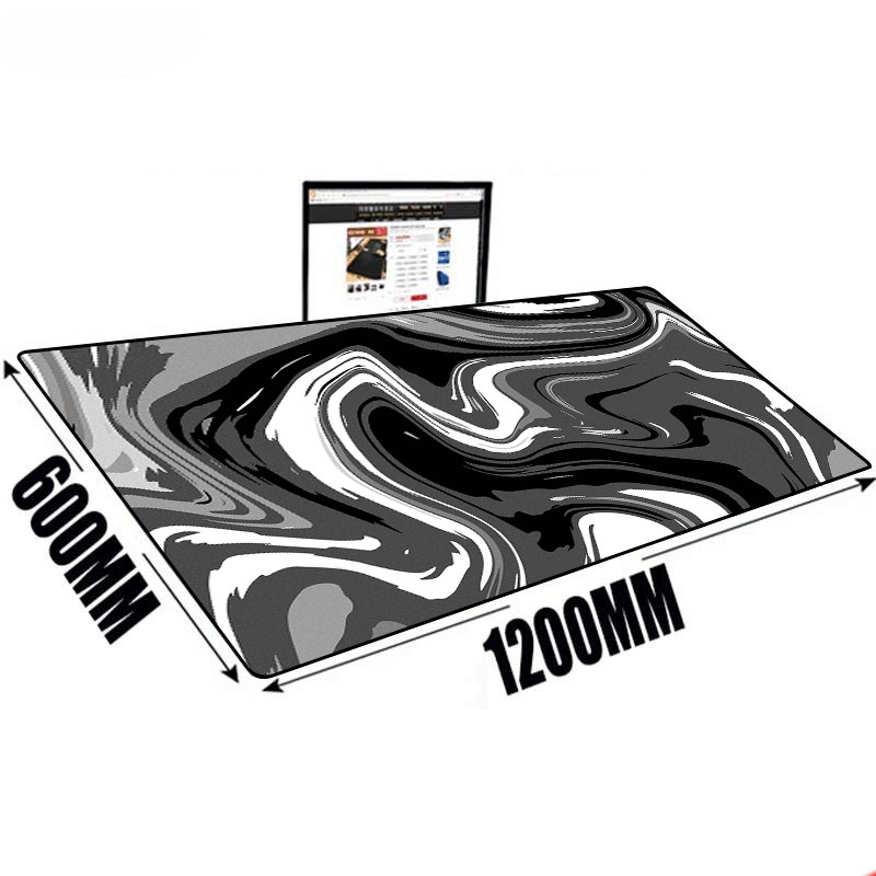 Large Mat Mouse Pad Fluid Art  - Desk Setup Art recension och pris