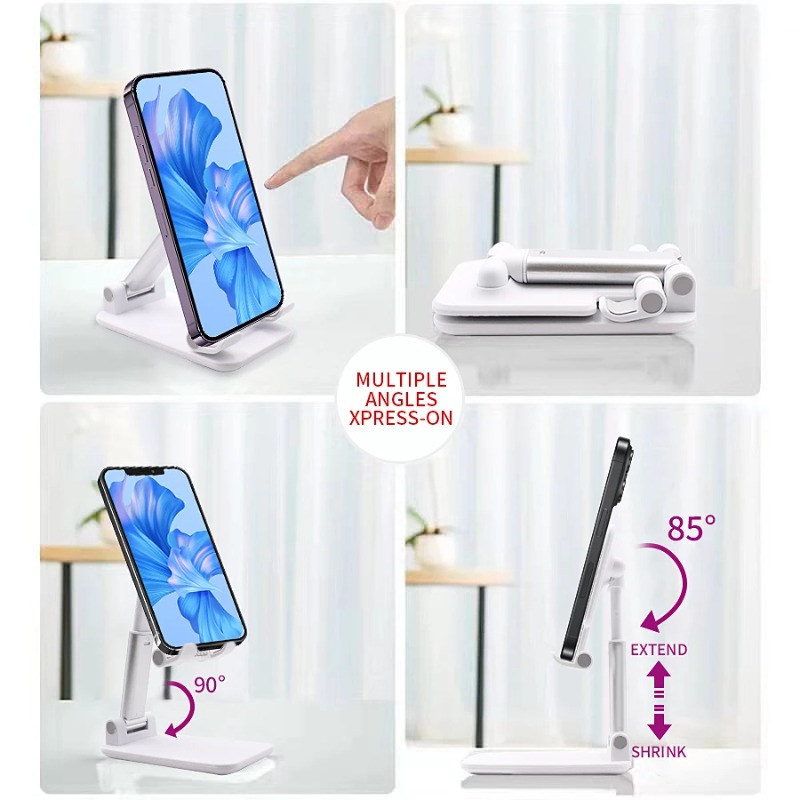 Desktop Phone Holder Stand Tab - Desk Setup Table recension och pris