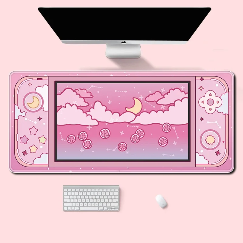 Moon and Stars Large Desk Mat  - Desk Setup Art recension och pris