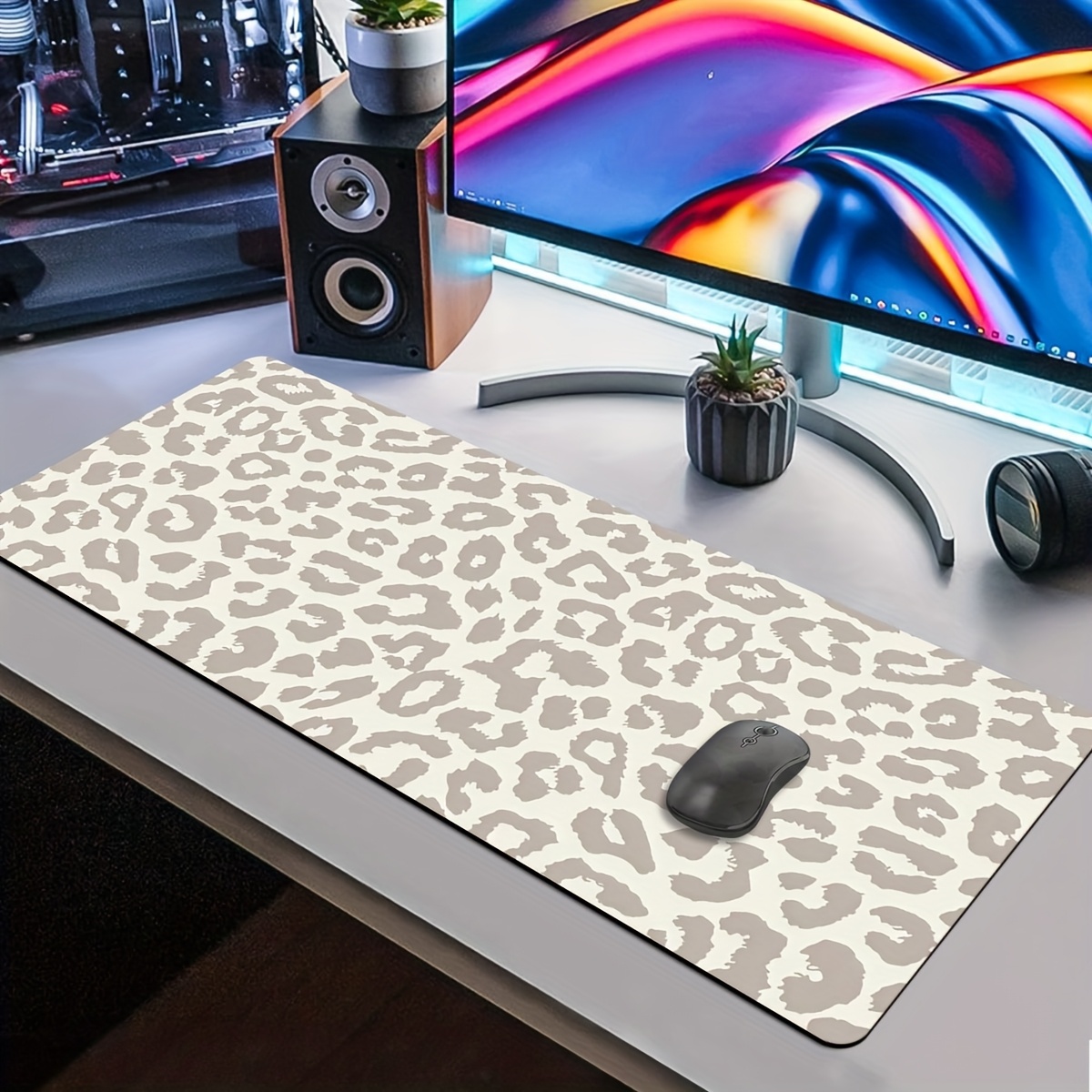 XL/XXL Computer Keyboard and M - Desk Setup Beige recension och pris