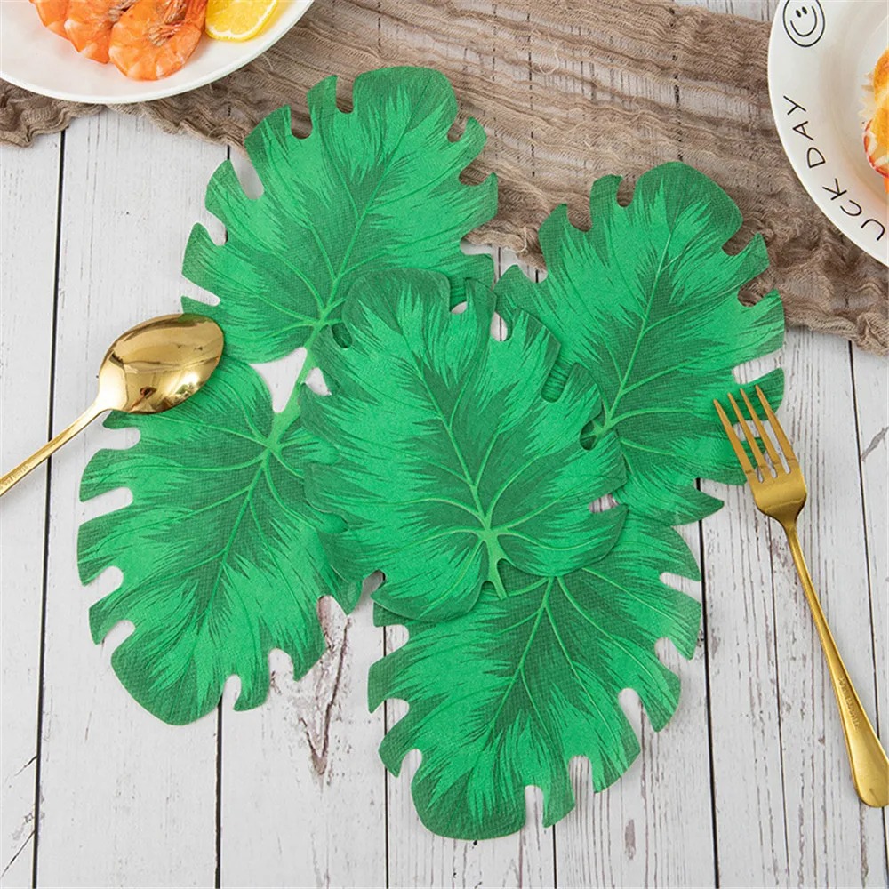 Tropical Monstera Leaf Disposa - Desk Setup Green recension och pris
