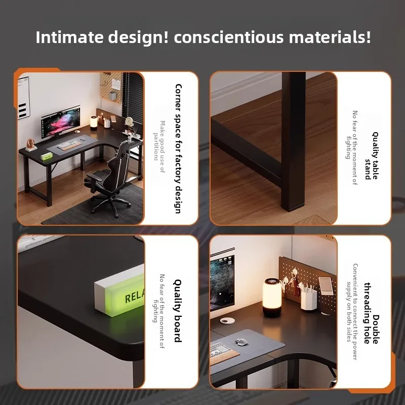 Computer desk Home corner tabl - L Shaped Desk Setup recension och pris