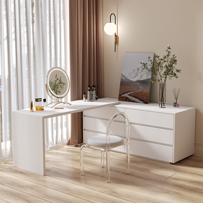 Dresser,Multi-purpose Flat L S - L Shaped Desk Setup recension och pris