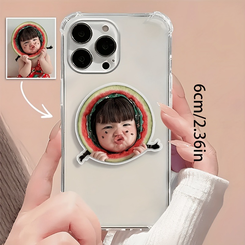 Custom Baby Photo Phone Holder - Dual Phone Holder recension och pris