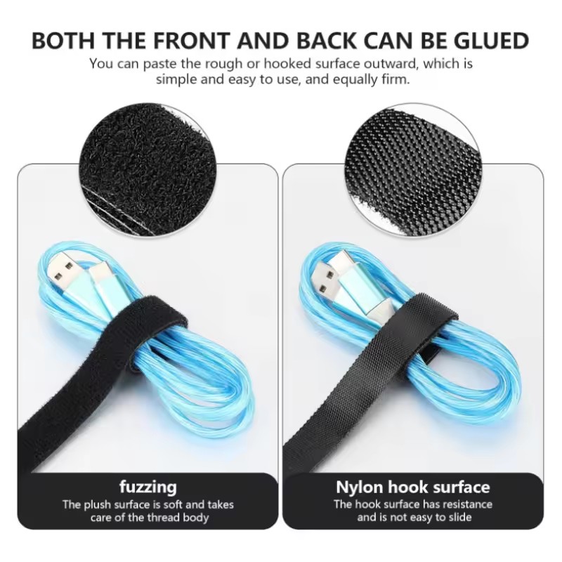 1/5M Cable Organizer Cable Man - Desk Setup Cable Management recension och pris