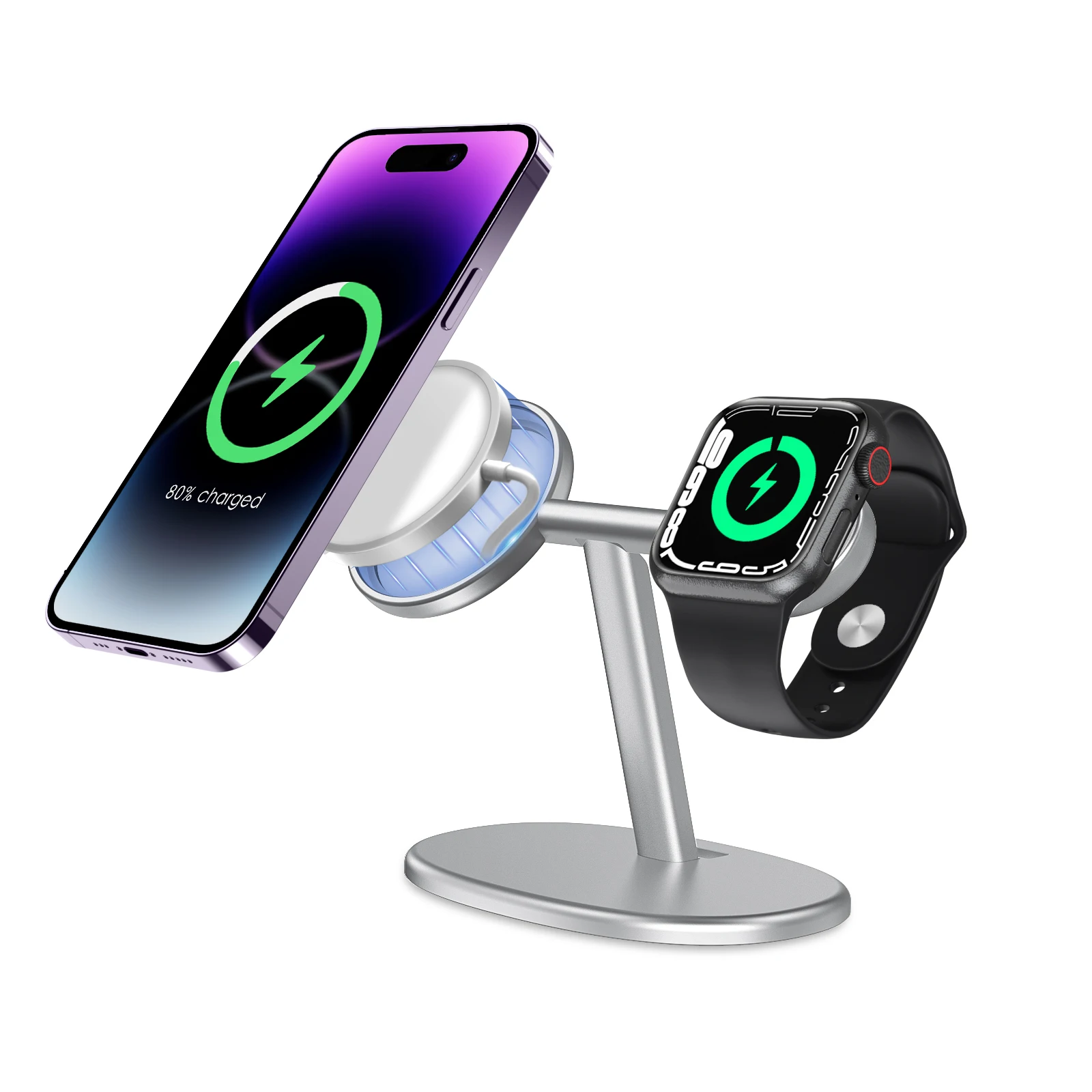 EWA 2-in-1 Desktop Phone Stand - Desk Setup Table recension och pris
