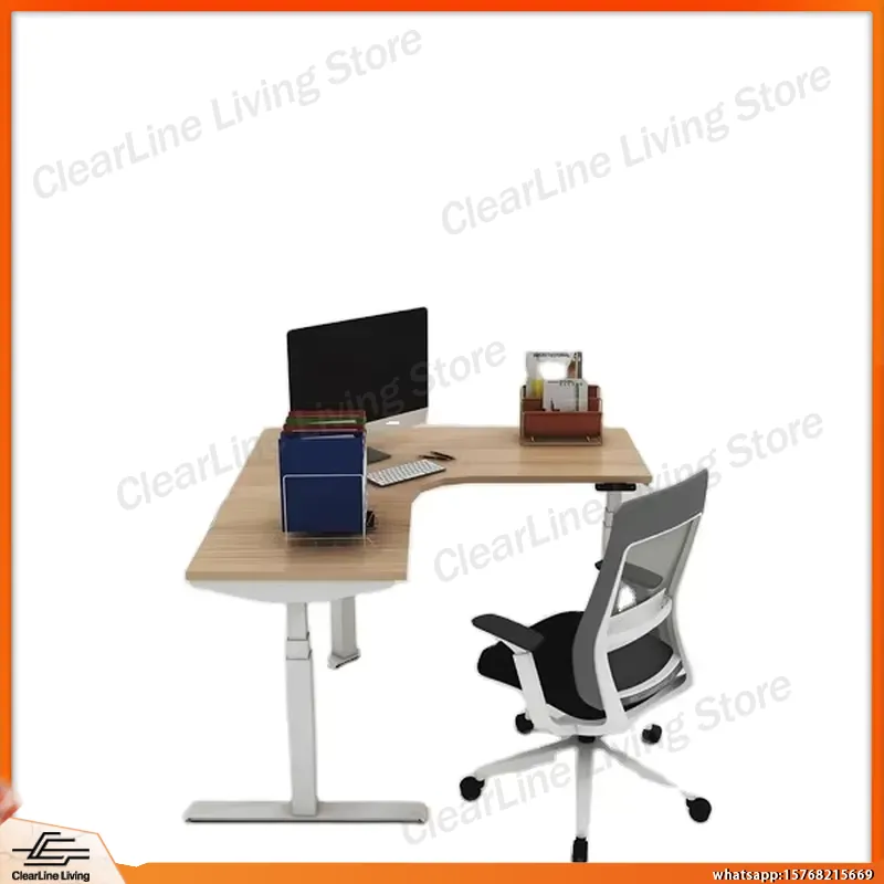 L Shaped Electric Height Adjus - L Shaped Desk Setup recension och pris