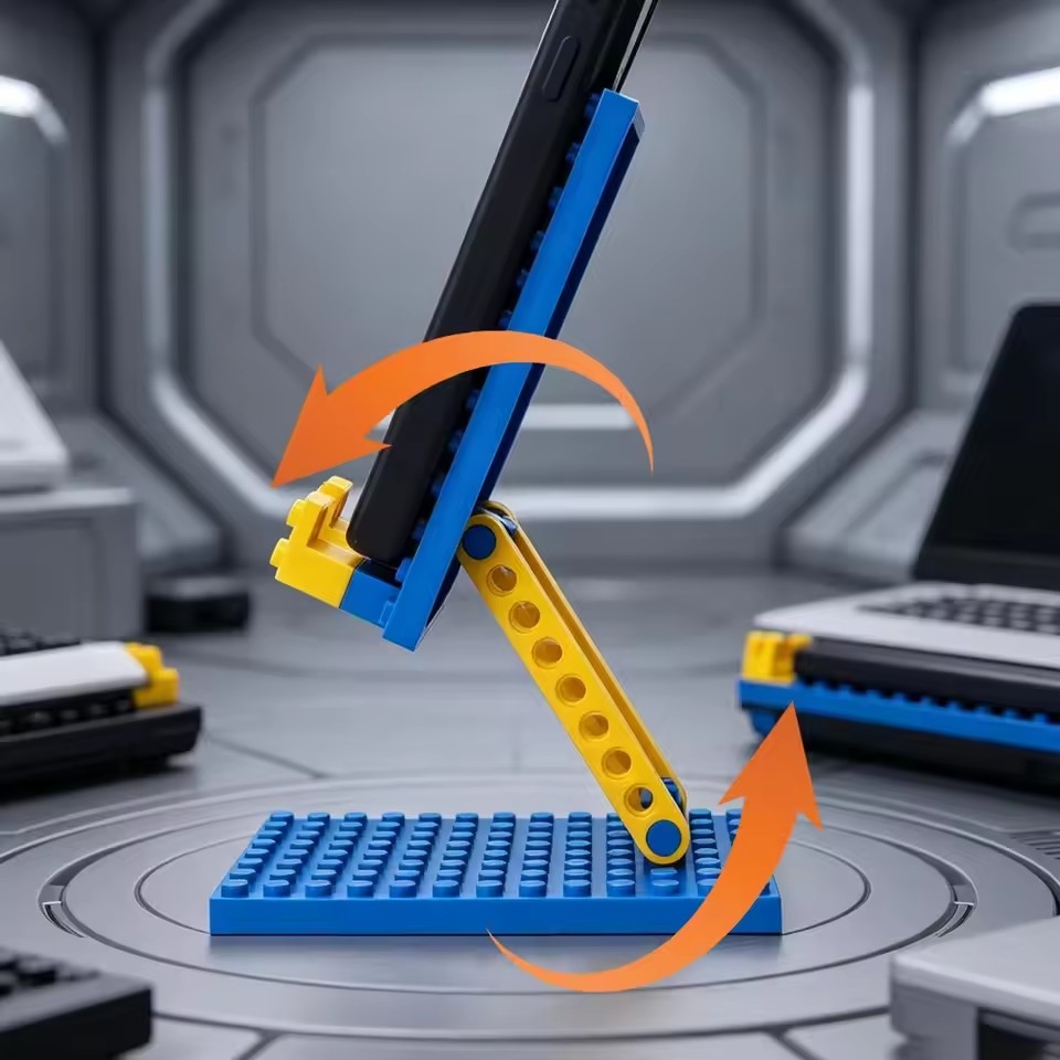 Flexible Folding Phone Holder  - Desk Setup Table recension och pris