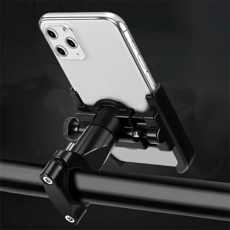 Aluminum Alloy Motorcycle Bicy - Dual Phone Holder recension och pris