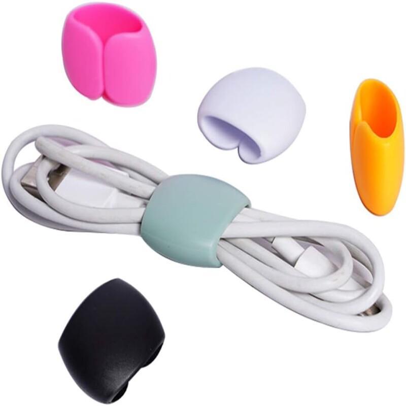 5/30Pcs Silicone Cable Organiz - Desk Setup Cable Management recension och pris