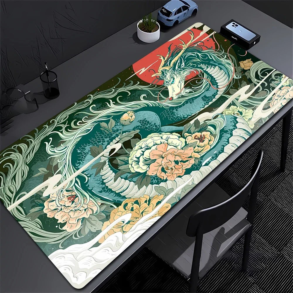 Eastern Dragon Peony Flower De - Desk Setup Art recension och pris