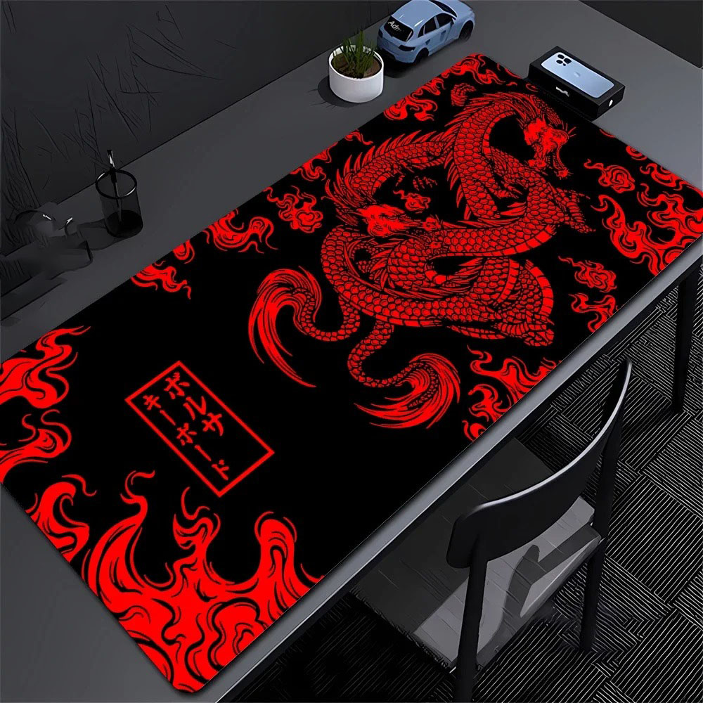 Eastern Dragon Peony Flower De - Desk Setup Art recension och pris