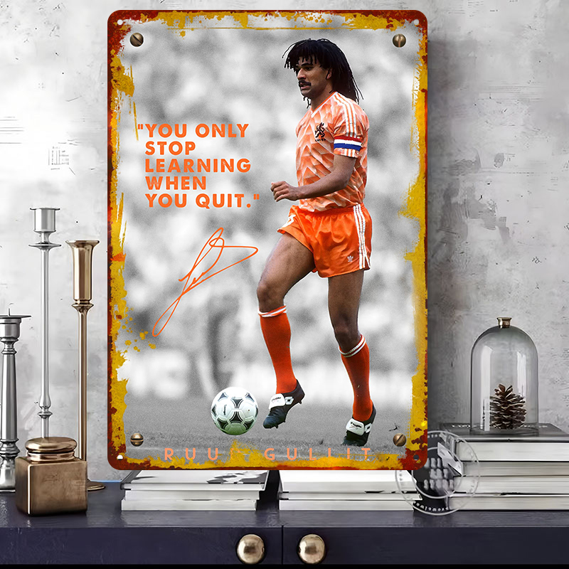 Ruud Gullit Football Player Wa - Desk Setup Art recension och pris