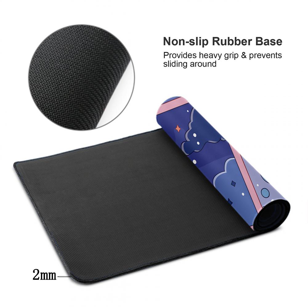 HYBXAXC Moon and Stars Large D - Desk Setup Art recension och pris