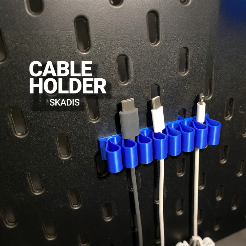Cable Organizer Clip Pegboard  - Desk Setup Cable Management recension och pris