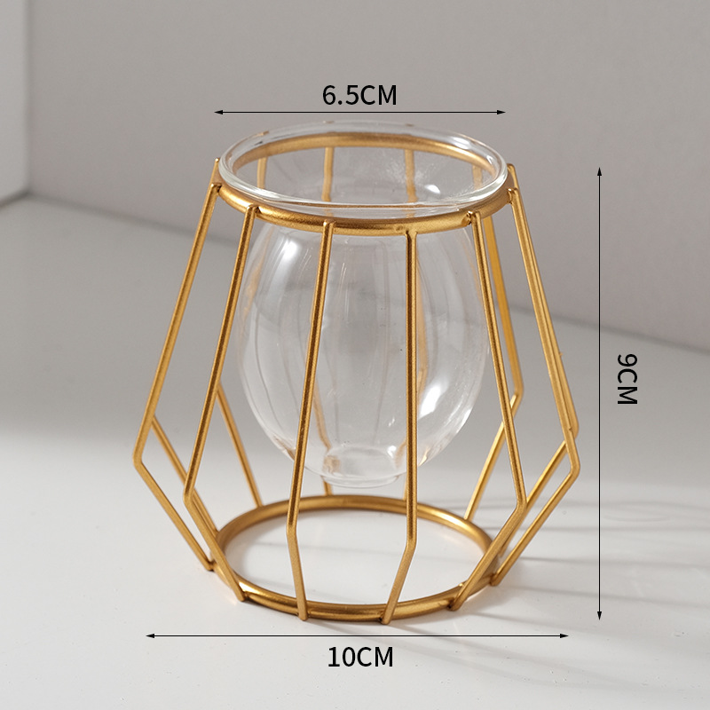 Home creative hydroponic vase  - Desk Setup Green recension och pris
