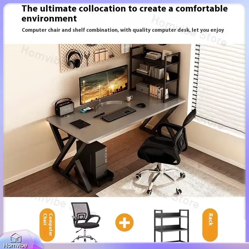 Modern Wooden Computer Desk fo - L Shaped Desk Setup recension och pris