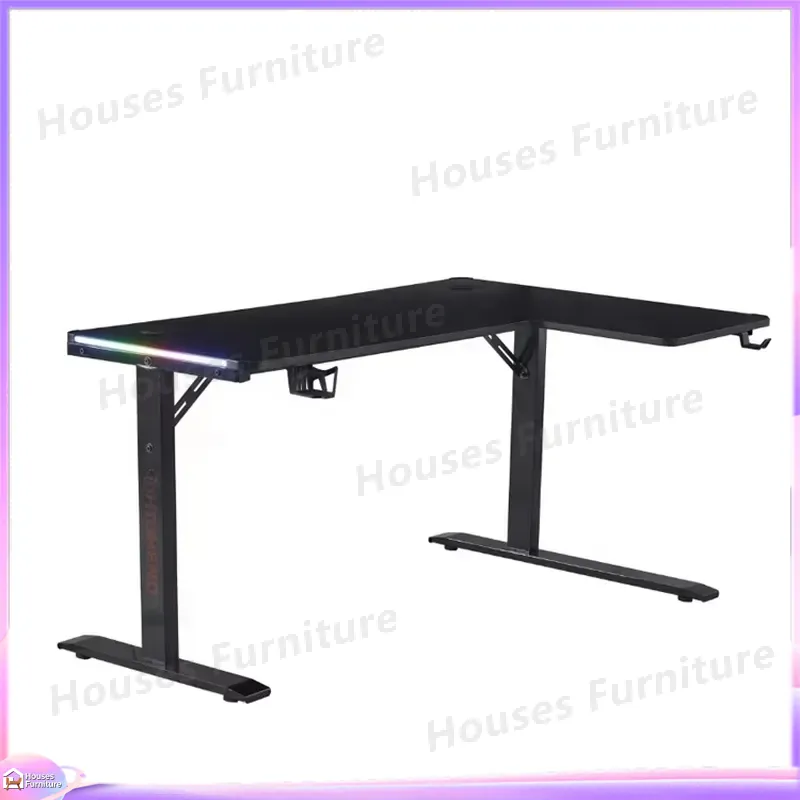 Large 160cm Gaming Desk with L - L Shaped Desk Setup recension och pris
