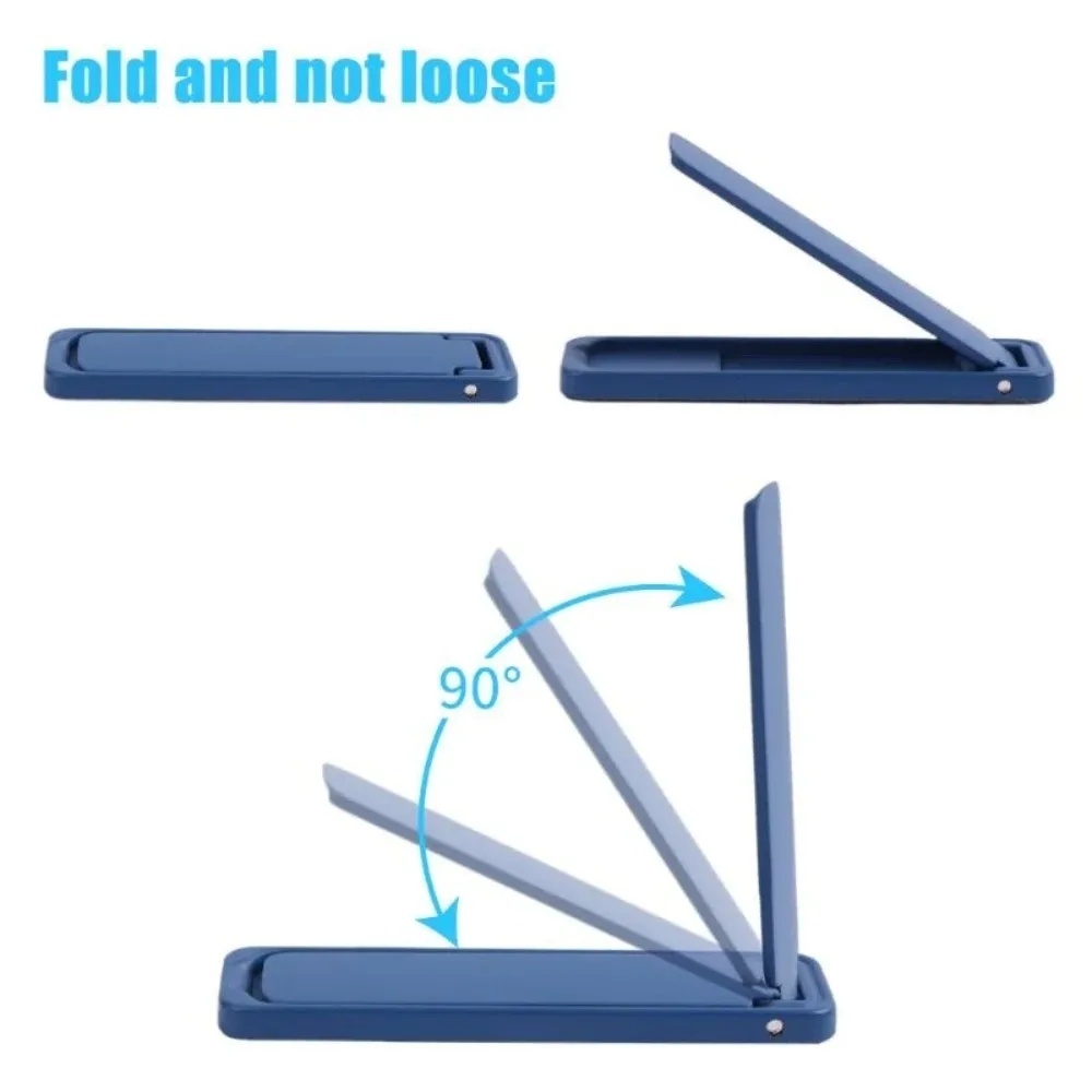 Mini Flip Alloy Phone Holder U - Desk Setup Table recension och pris
