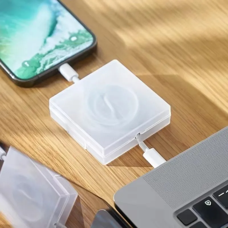 Portable Transparent Cable Org - Desk Setup Cable Management recension och pris