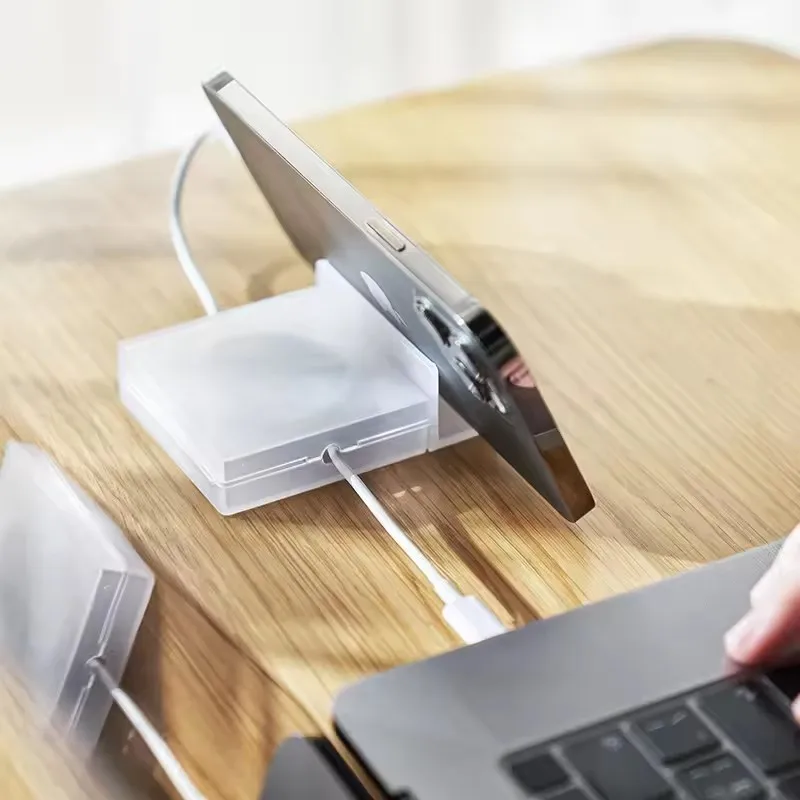 Portable Transparent Cable Org - Desk Setup Cable Management recension och pris