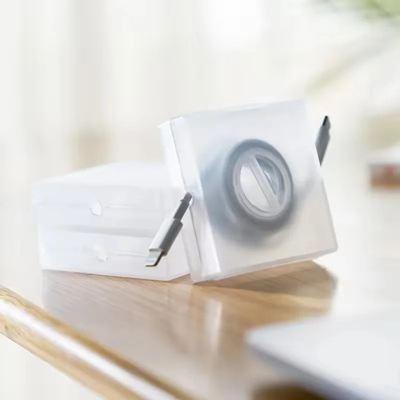 Portable Transparent Cable Org - Desk Setup Cable Management recension och pris