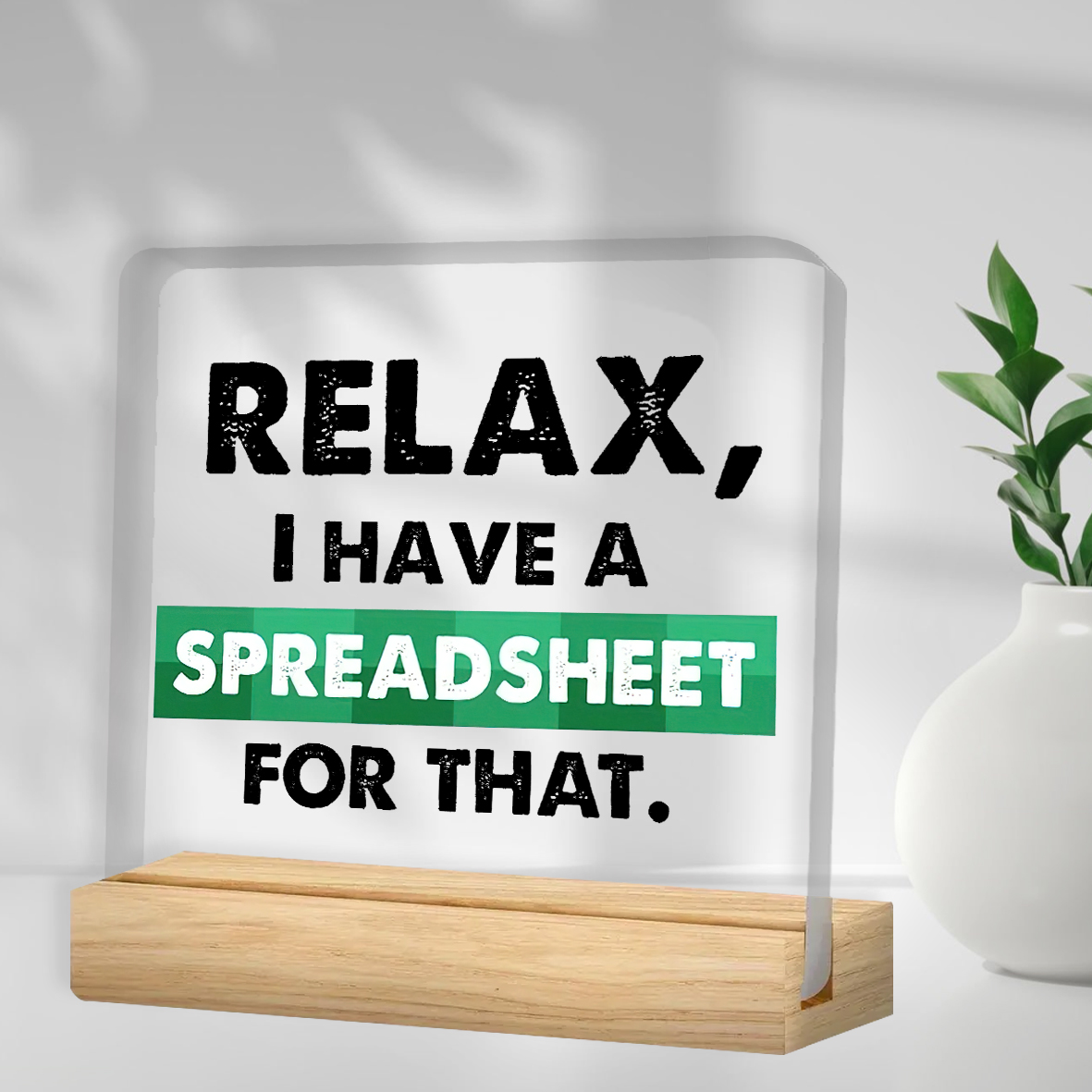 1PC Office Desk Sign - Account - Desk Setup Retro recension och pris